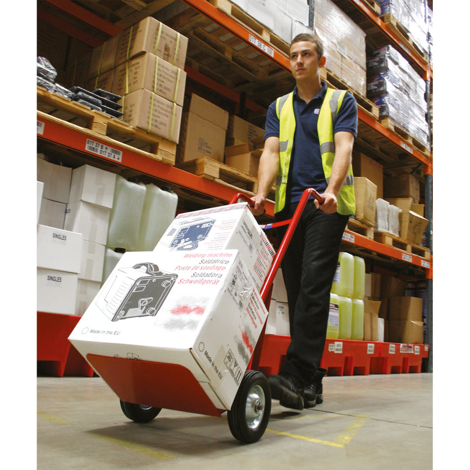 CST983 Sack Truck with Solid Tyres 150kg Capacity