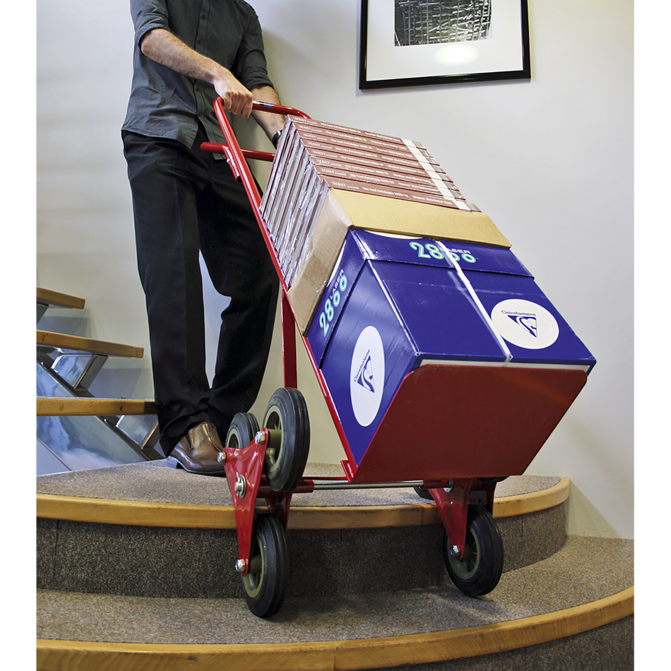 CST985 Stair Climbing Sack Truck with Solid Tyres 150kg Capacity