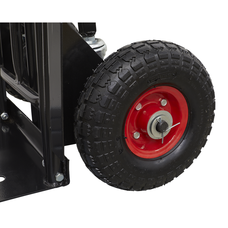 CST989HD Premier Heavy-Duty 3-in-1 Sack Truck with PU Tyres 300kg Capacity