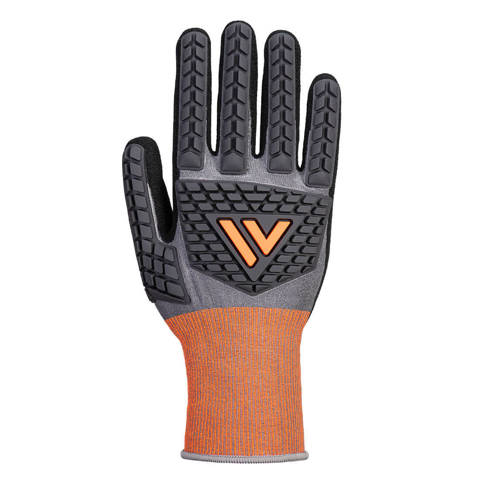 CT46 CT Impact D18 Nitrile Sandy Glove M Grey/Black