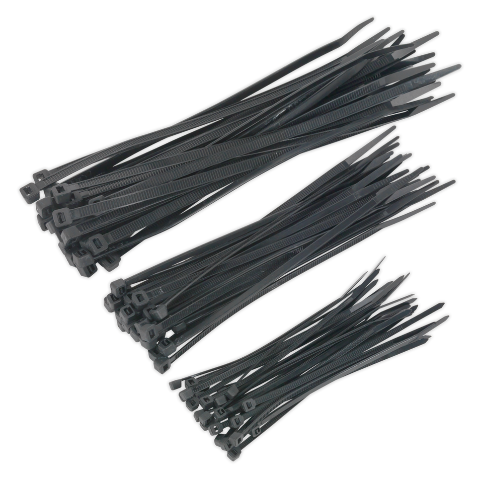 Black Cable Ties (4.8mm x 370mm)