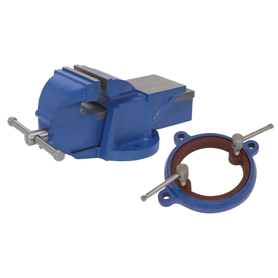 CVXTB100COMBO Professional Heavy-Duty Vice 100mm with Swivel Base