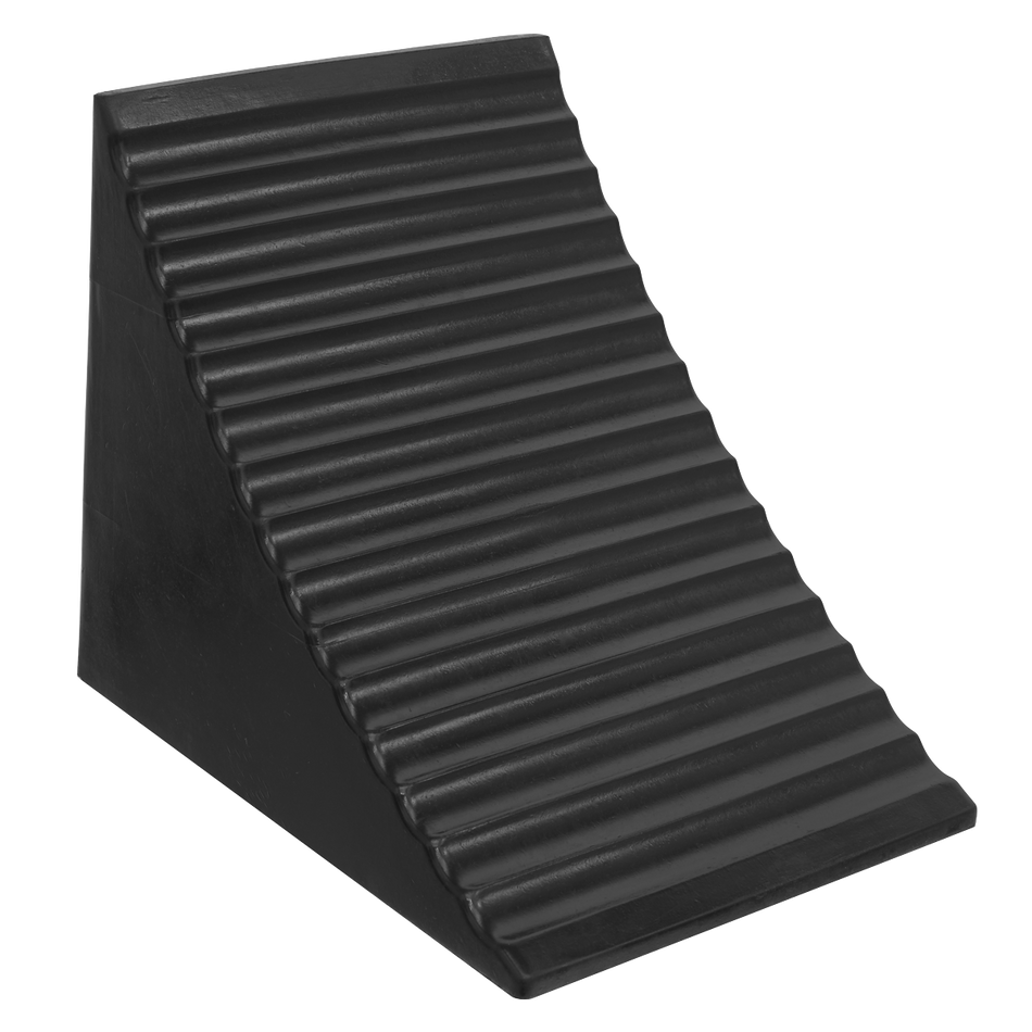 CWC01 Heavy-Duty Rubber Wheel Chock - Single