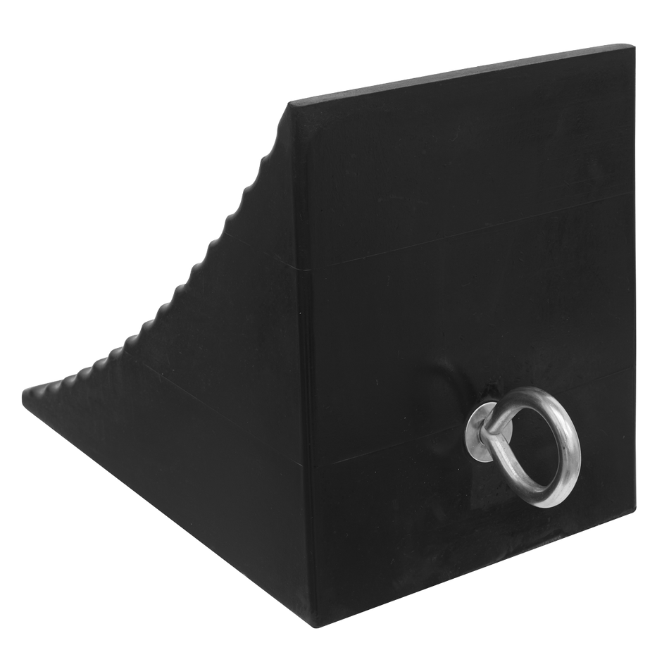 CWC01 Heavy-Duty Rubber Wheel Chock - Single
