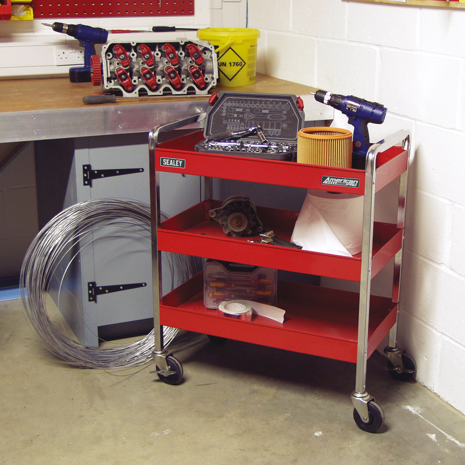 CX103 American PRO 3-Level Heavy-Duty Trolley