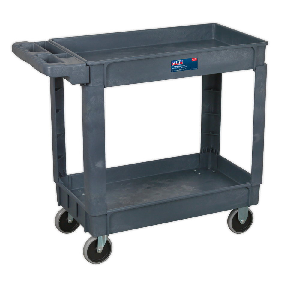 CX202 Composite Heavy-Duty Trolley 2-Level