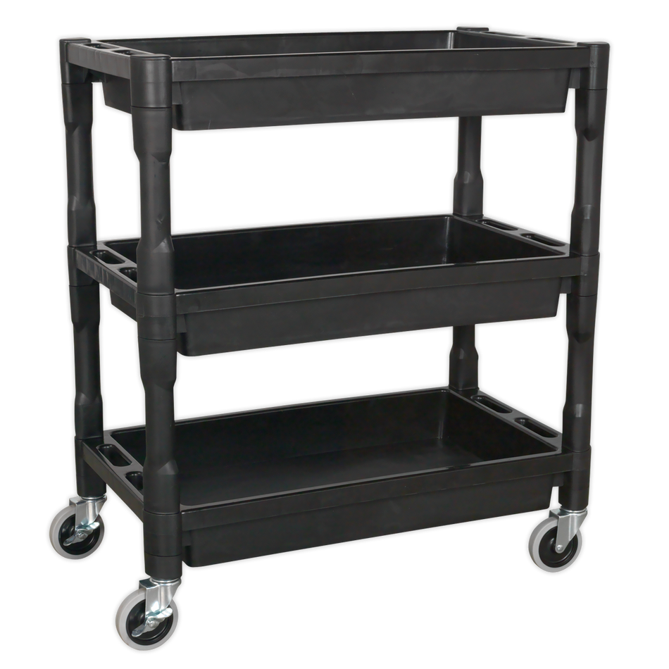 CX205 Composite Heavy-Duty Trolley 3-Level