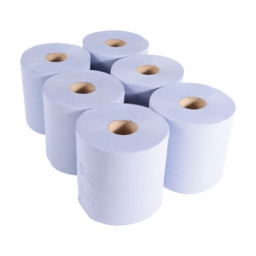 Centrefeed Towel (Blue Roll) (Pack of 6)