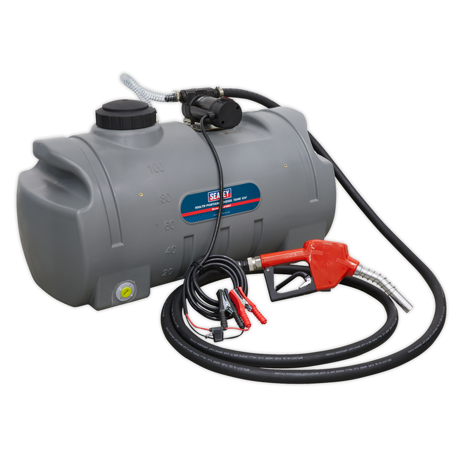 D100T Portable Diesel Tank 100L 12V