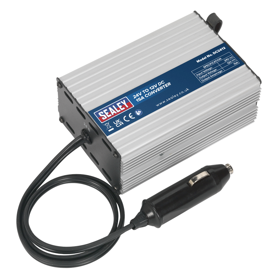 DC2412 Converter 24V to 12V DC 15A