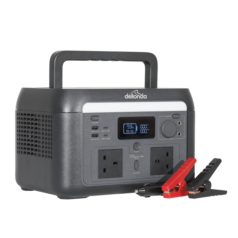 DL161 Dellonda Portable Power Station 600W