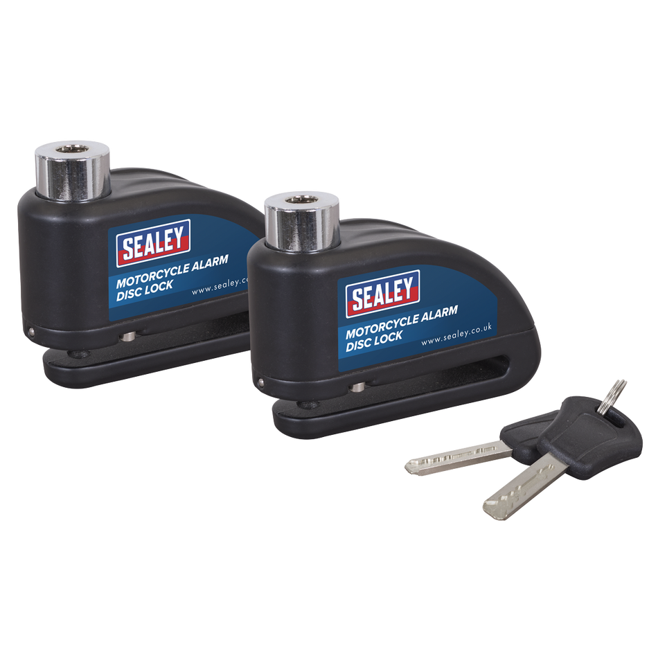 DL5052 Motorcycle Alarm Disc Lock - Pair