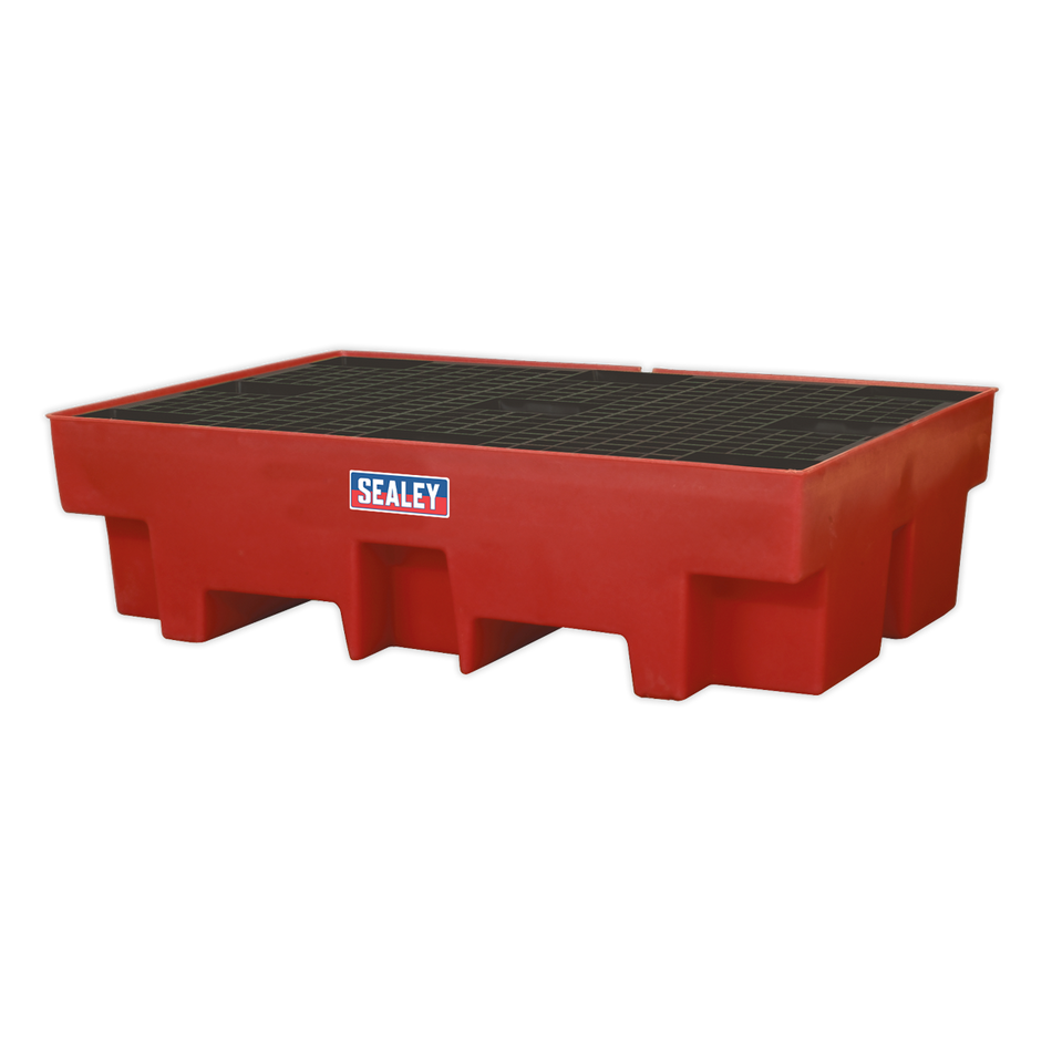 DRP12 Polyethylene Barrel Bund/Spill Pallet 1220 x 820 x 330mm