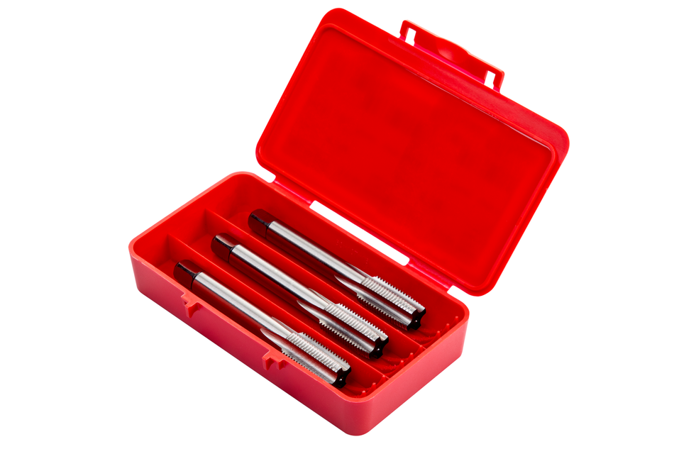 E559M12X1.0NO6 Set of 3 Straight Flute Hand Taps ISO Standard Metric-fine