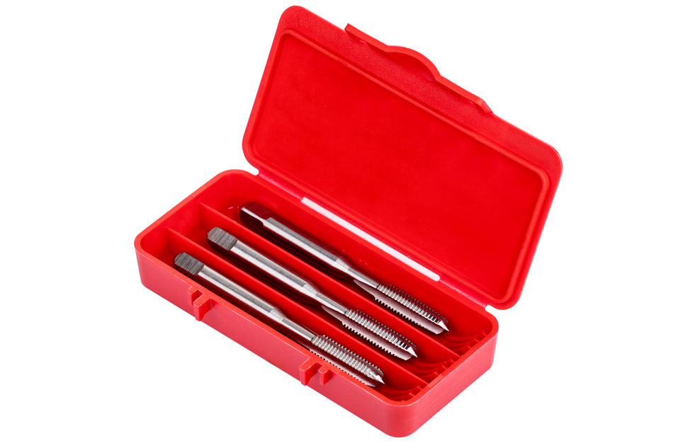 E559UNC10X24NO6 Set of 3 Straight Flute Hand Taps ISO Standard UNC