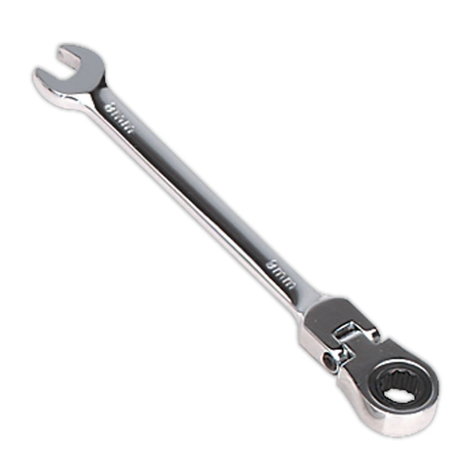 FHRCW08 Premier Flexi-Head Ratchet Combination Spanner 8mm