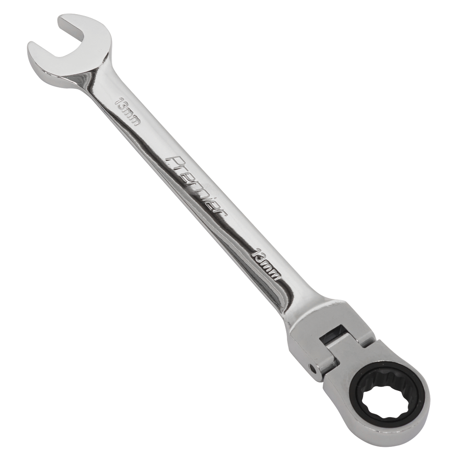 FHRCW13 Premier Flexi-Head Ratchet Combination Spanner 13mm