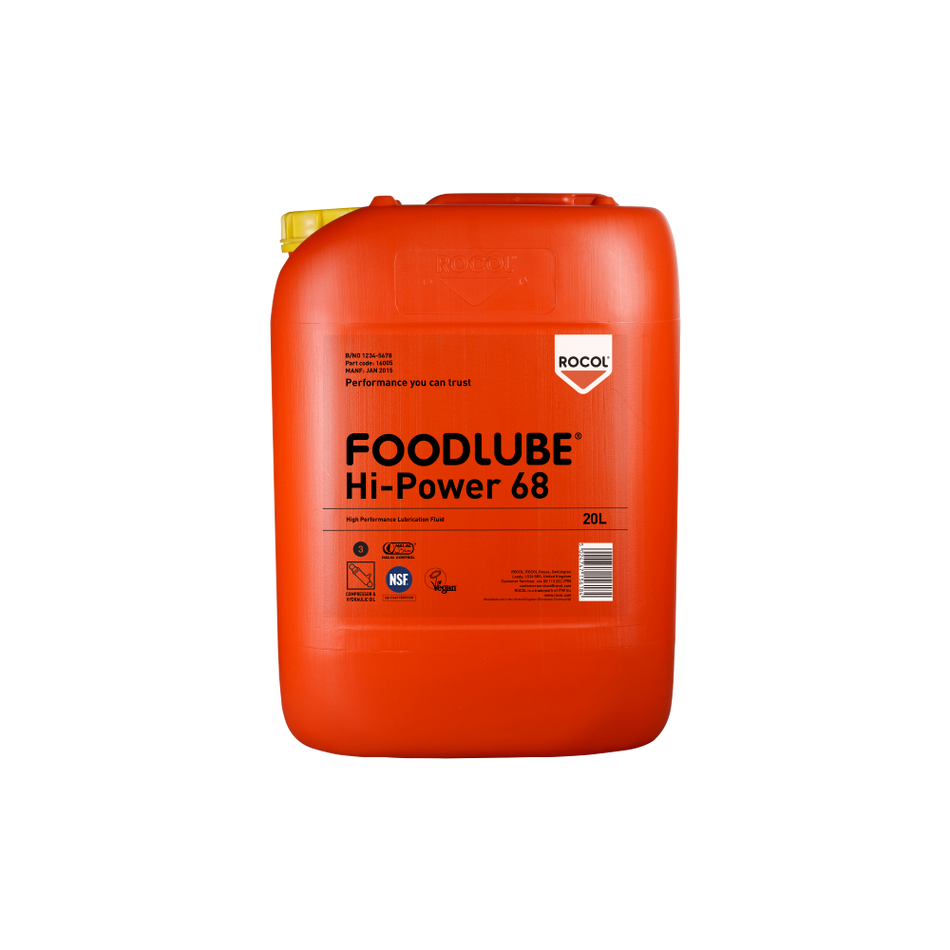 ROCOL 16005 FOODLUBE Hi-Power 68 20L