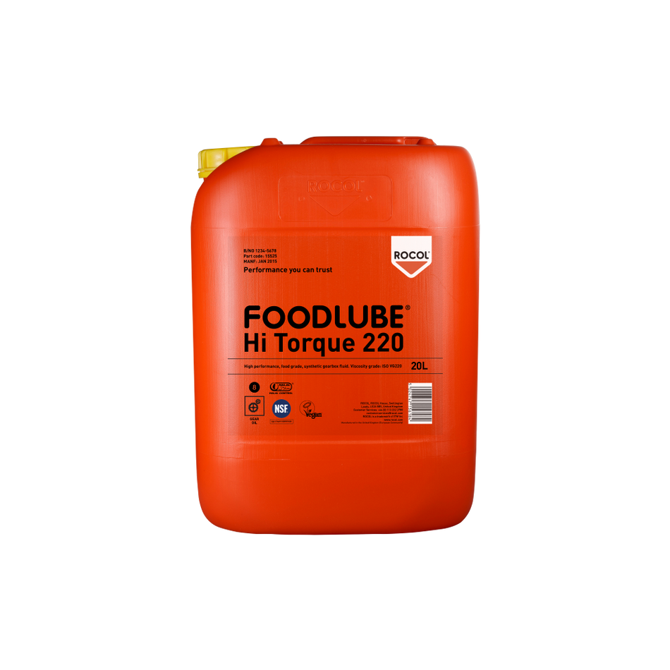 ROCOL 15525 FOODLUBE Hi-Torque 220 20L