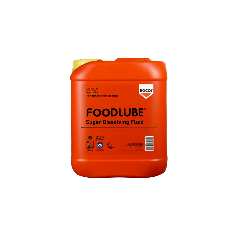 ROCOL 15116 FOODLUBE Sugar Dissolving Fluid 5L
