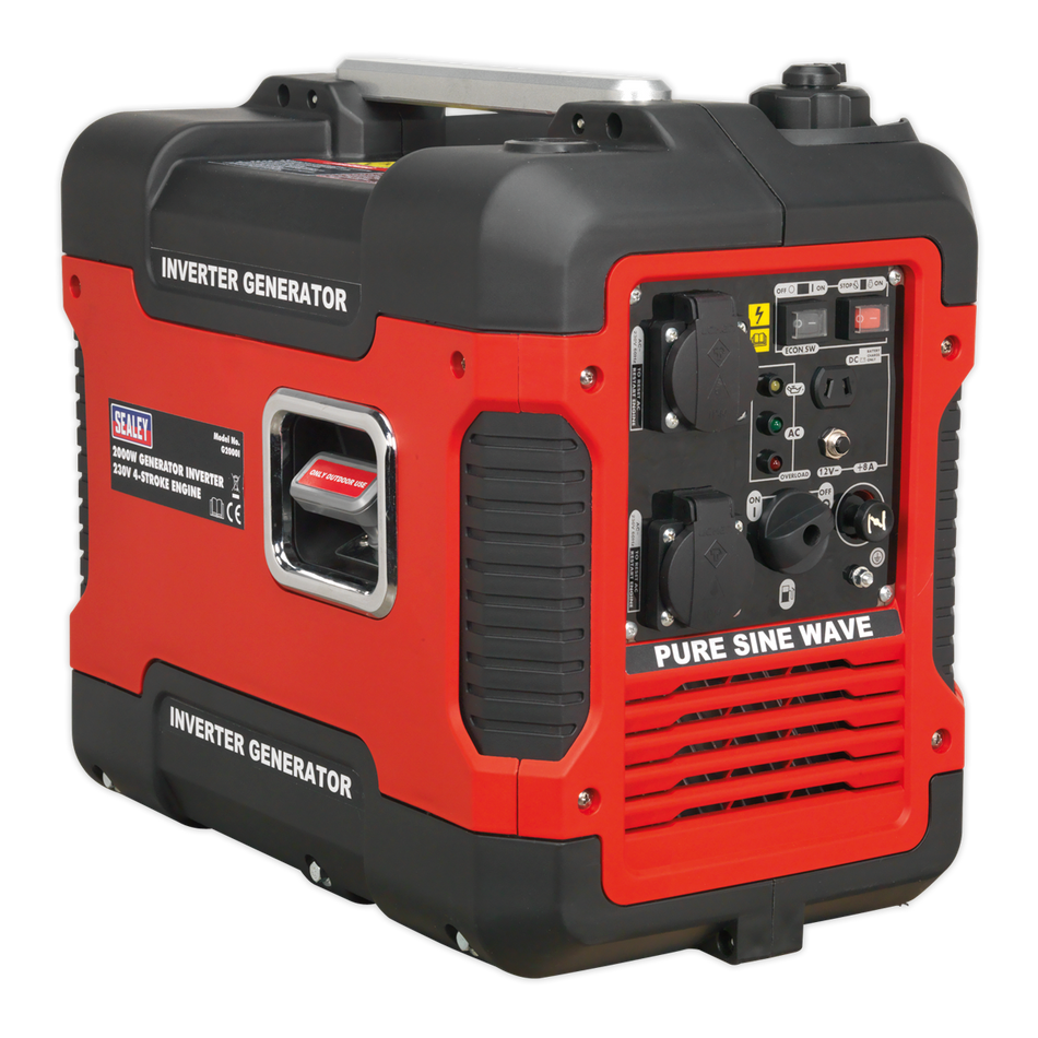 G2000I 2000W Inverter Generator 4-Stroke Engine 230V