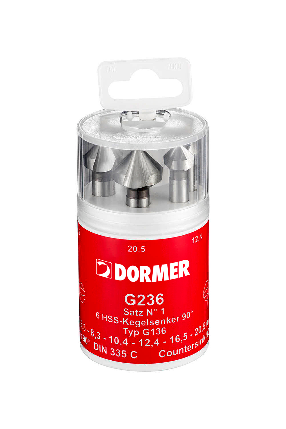 G236 G2361 Countersink set (6 Pieces)