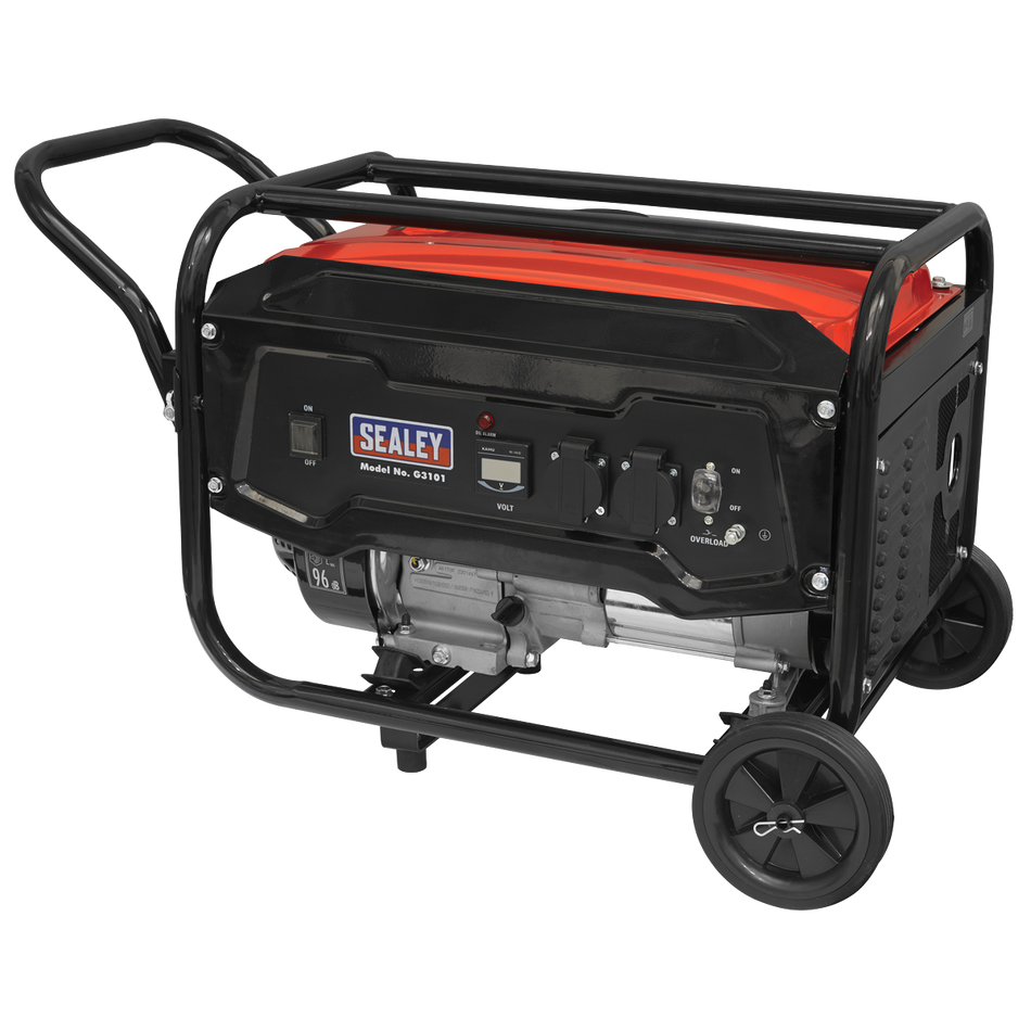 G3101 3100W Generator 7hp 4-Stroke Engine 230V