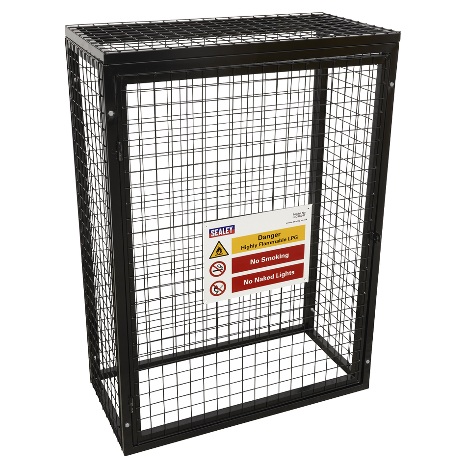 GCSC247 Gas Cylinder Safety Cage - 2 x 47kg