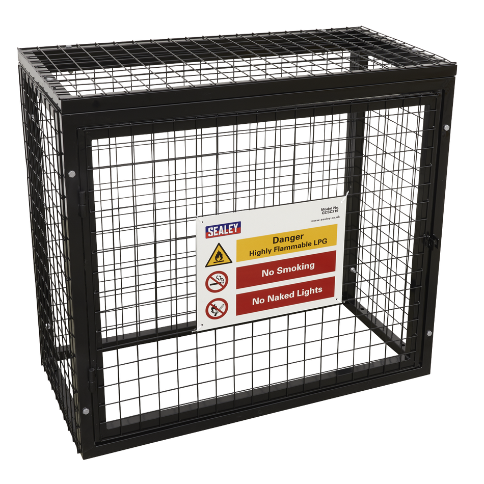 GCSC319 Gas Cylinder Safety Cage - 3 x 19kg