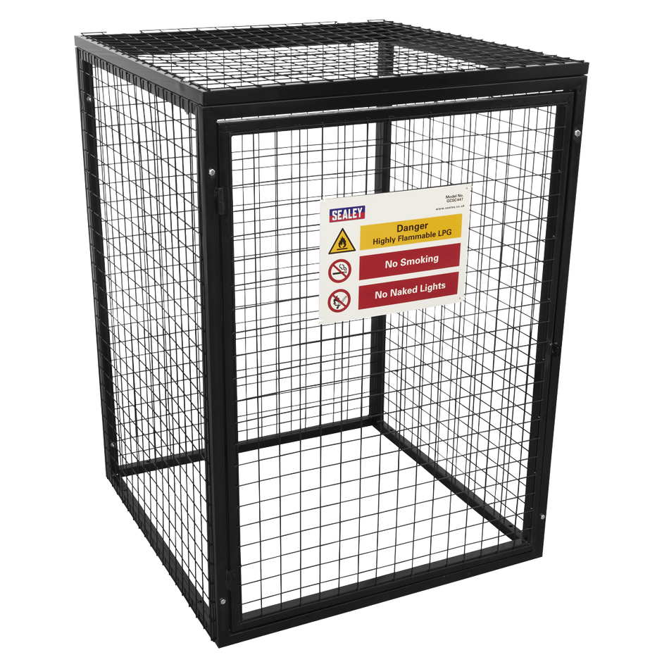 GCSC447 Gas Cylinder Safety Cage - 4 x 47kg