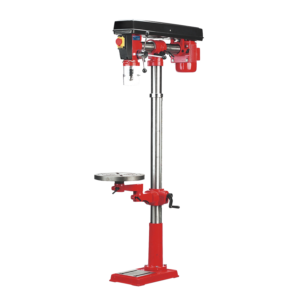 GDM1630FR Floor Standing Radial Pillar Drill 5-Speed 550W/230V