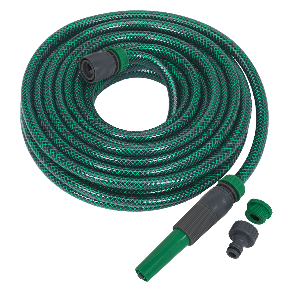 GH15R/12 Water Hose 15m with Fittings