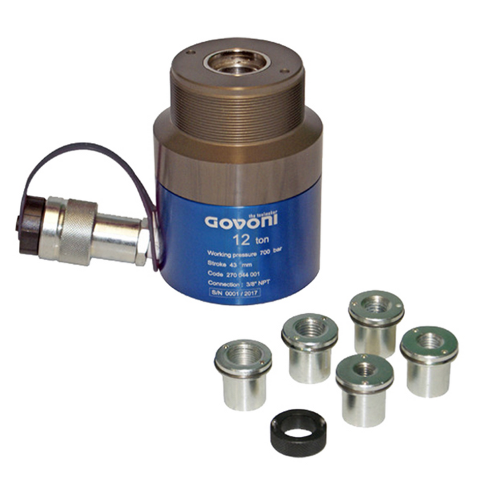 12T Hydraulic Cylinder - Aluminium GO1060