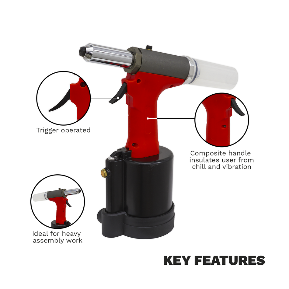 GSA314 Generation Heavy-Duty Air/Hydraulic Riveter