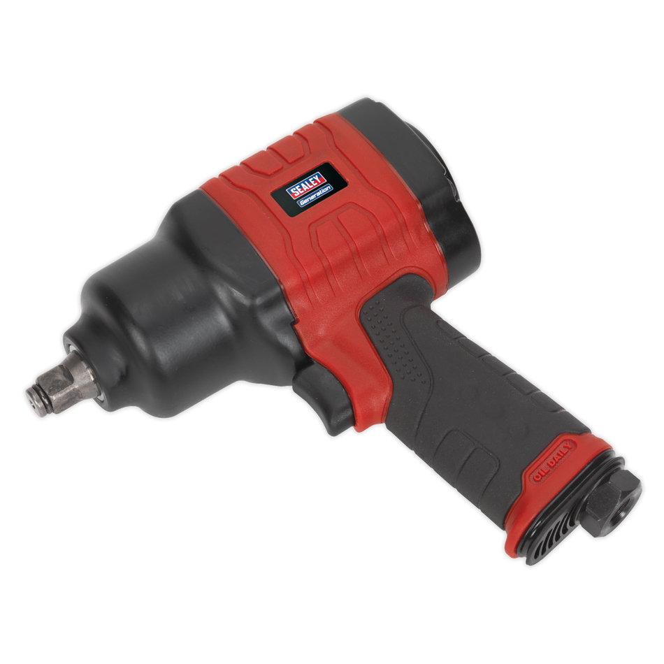 GSA6002 Generation Composite Twin Hammer Air Impact Wrench 1/2"Sq Drive