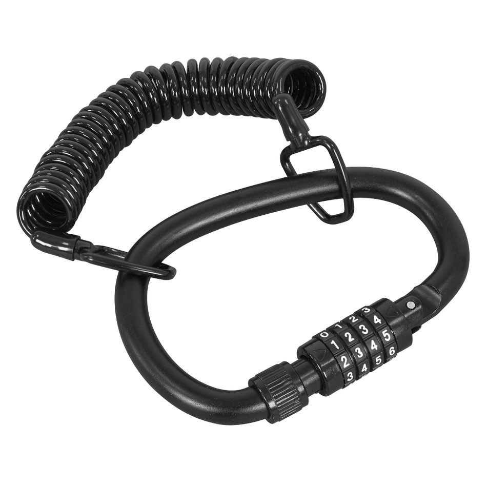 HGL02 Helmet/Gear Lock With Cable