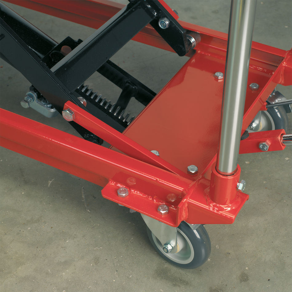 HPT150 Hydraulic Scissor Lift Platform Table 150kg Capacity