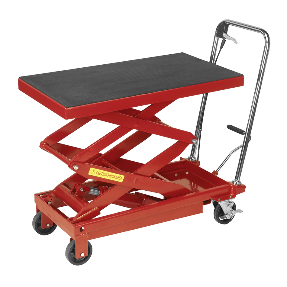 HPT400H Hydraulic Scissor Lift Platform Table 300kg Capacity
