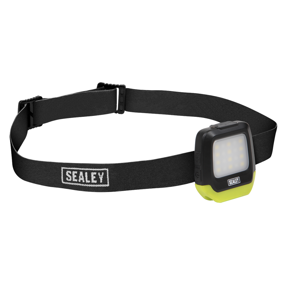 HT02LED Rechargeable Clip Light with Auto-Sensor 2W & 1.5W SMD LED