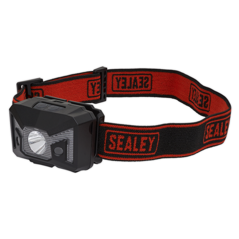 HT102R Rechargeable Head Torch with Auto-Sensor 3W SMD LED