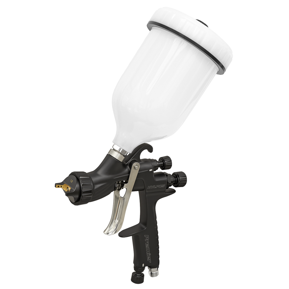 HVLP05 Professional HVLP Gravity Feed Spray Gun 1.3mm Set-Up