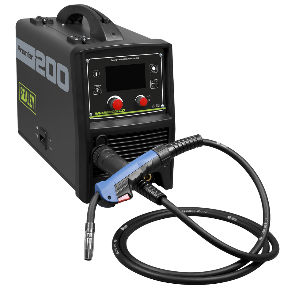 INVMIG200LCD Premier MIG TIG & MMA Inverter Welder with LCD Screen 200A