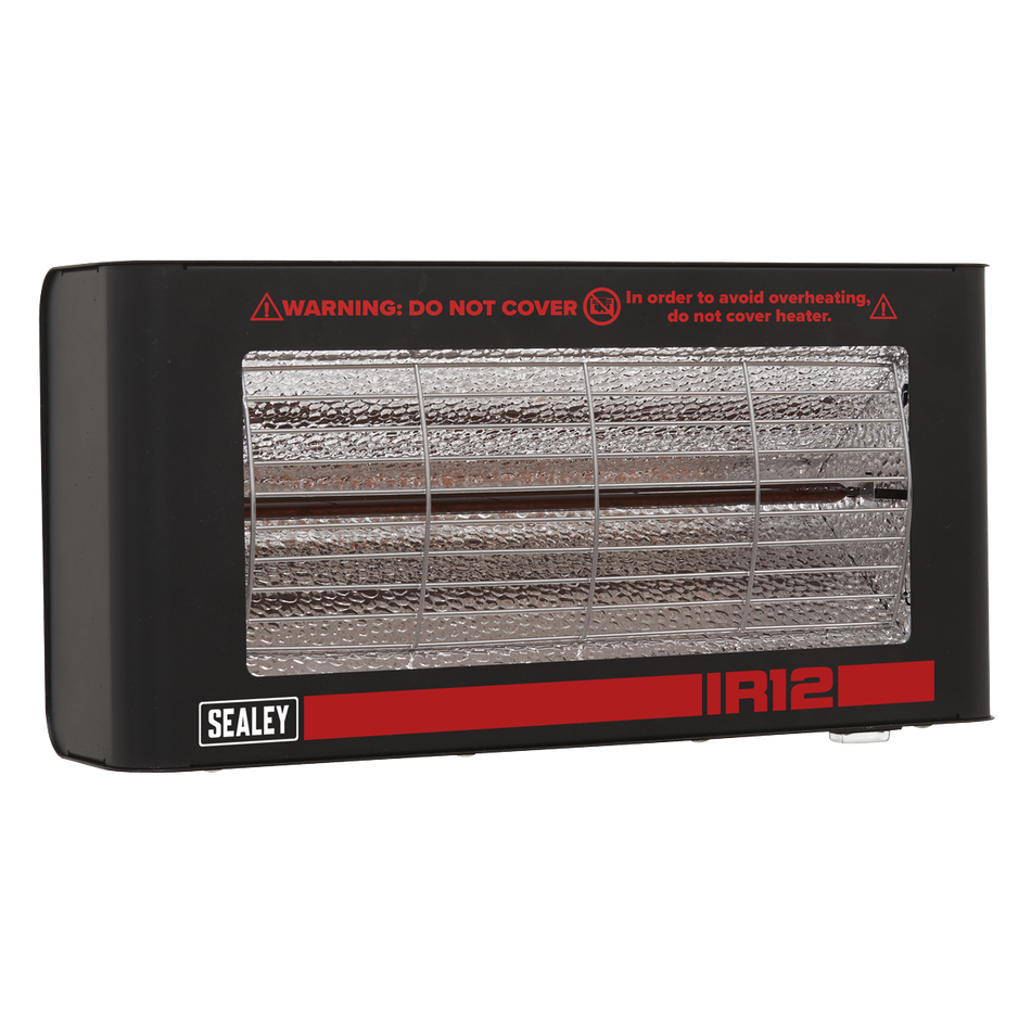 IR12 Wall Mounting Infrared Quartz Heater 1.2W/230V