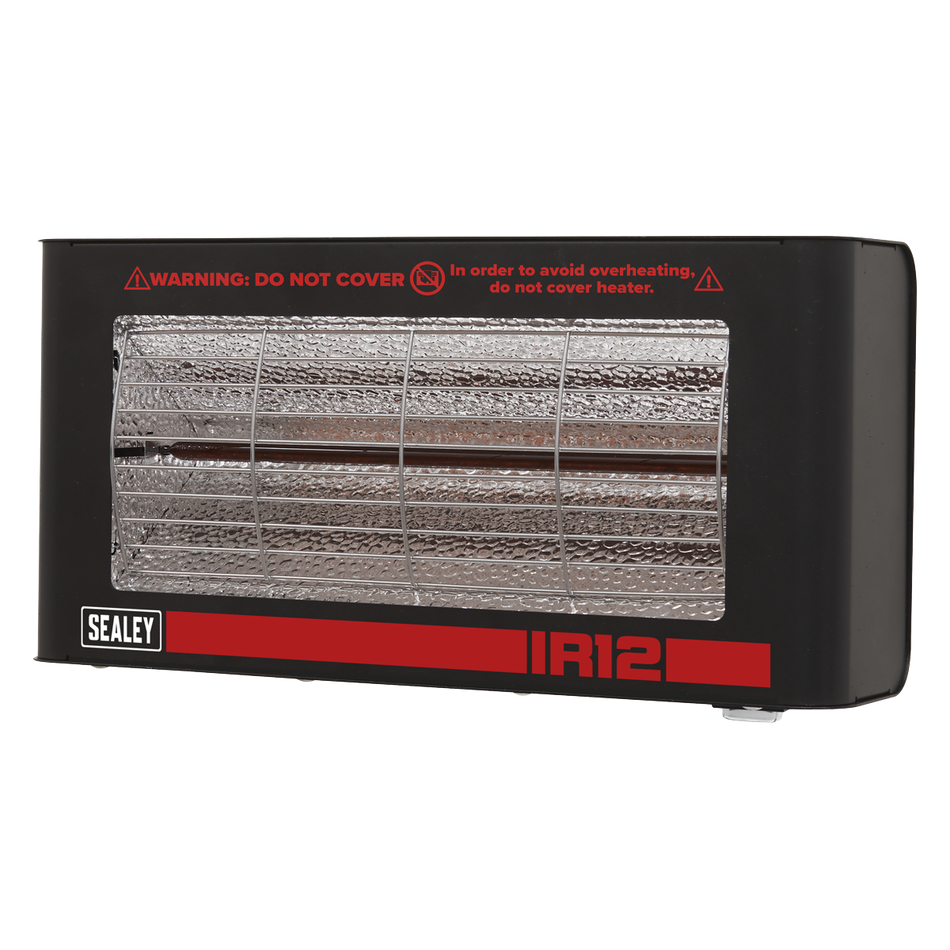 IR12 Wall Mounting Infrared Quartz Heater 1.2W/230V