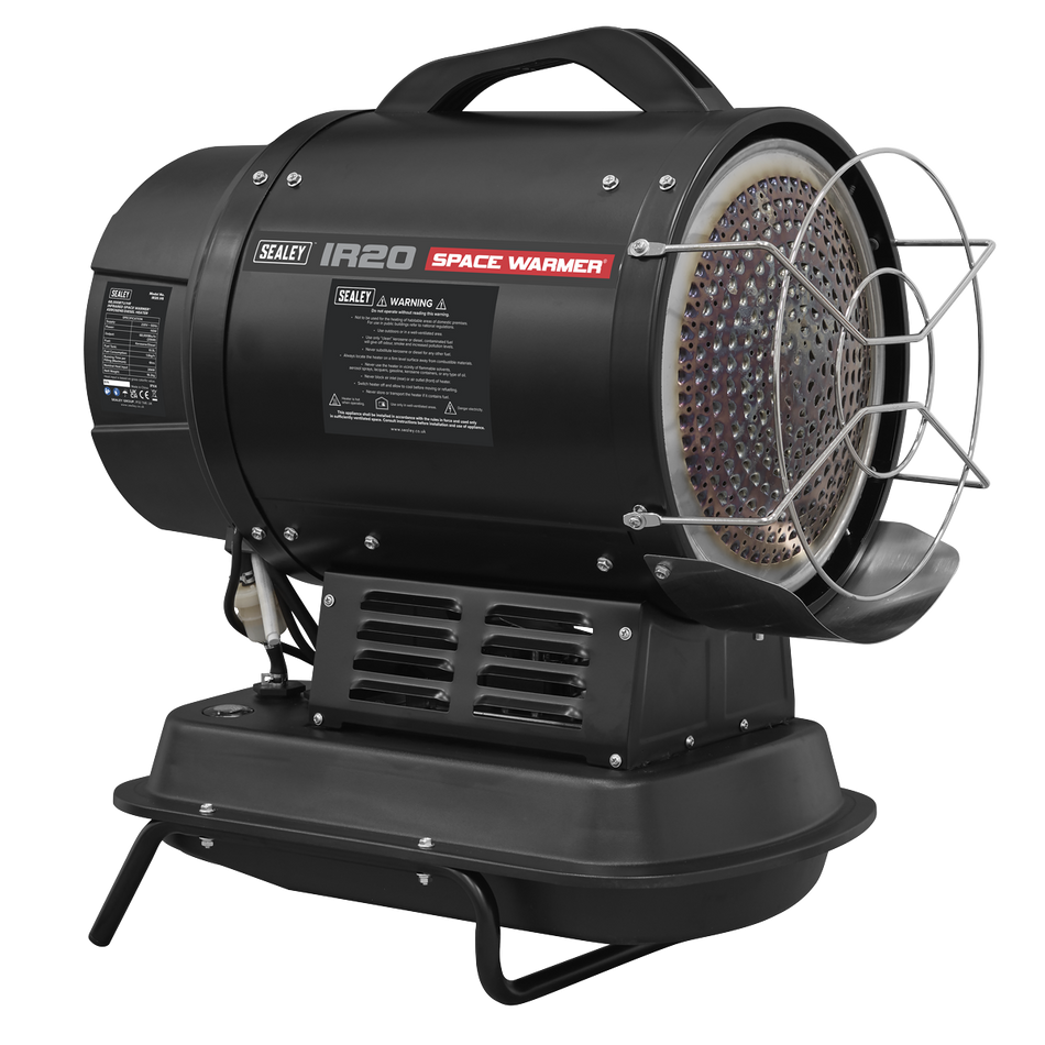 IR20 Infrared Space Warmer Kerosene/Diesel Heater 68000Btu/hr