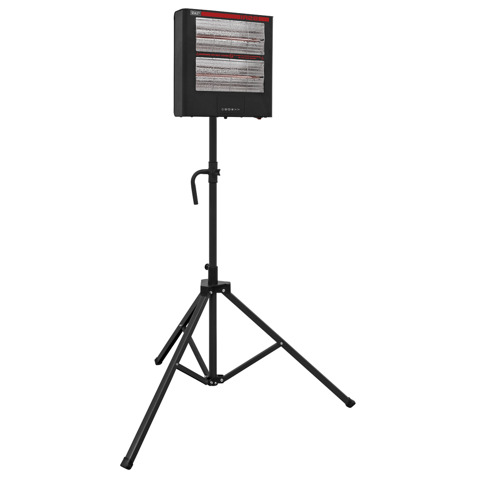 IR28CT Infrared Quartz Heater with Tripod Stand 230V 1.4/2.8kW