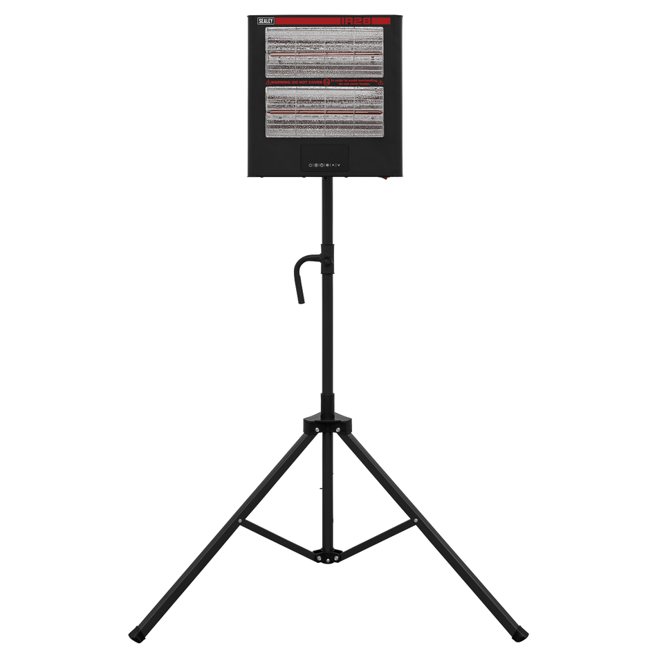 IR28CT Infrared Quartz Heater with Tripod Stand 230V 1.4/2.8kW