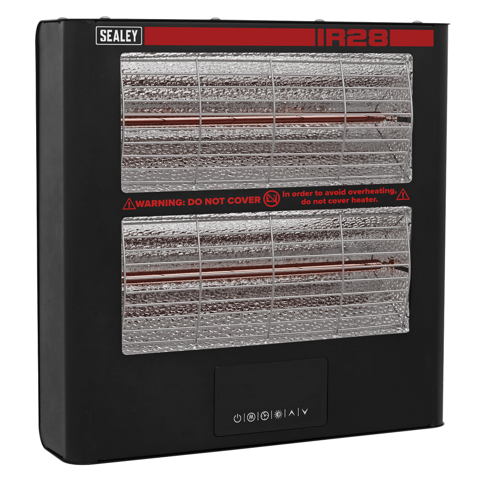 IR28 Wall Mounting Infrared Quartz Heater 2.8kW/230V