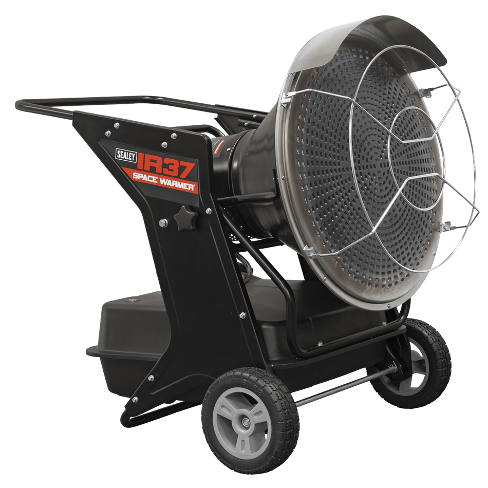 IR37 Space Warmer Infrared Kerosene/Diesel Heater with Wheels 136000Btu/hr