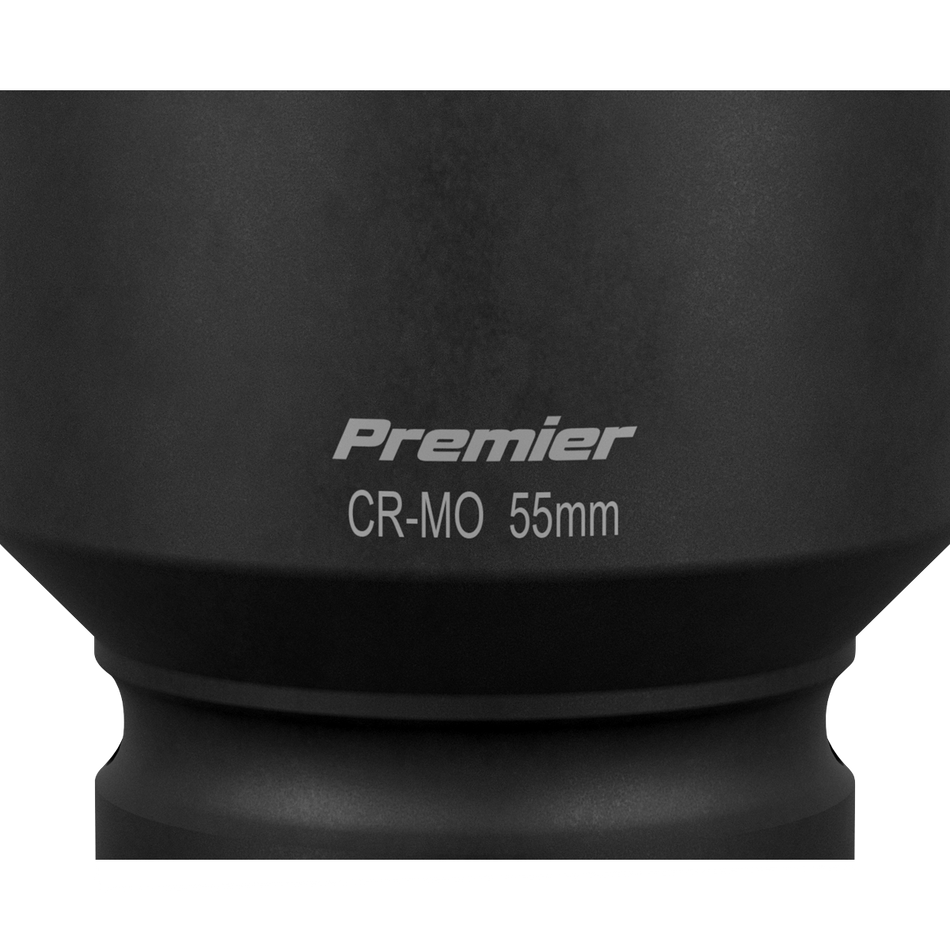 IS155D Premier Deep Impact Socket 1"Sq Drive 55mm